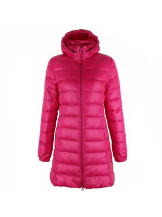 Buy rose Hat Detachable Ultra Light Down Jacket