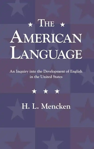 American Language - Hardcover