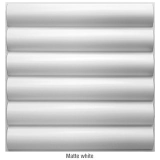 Buy m-matte-white Non-Self-Adhesive 3D Wall Sticker