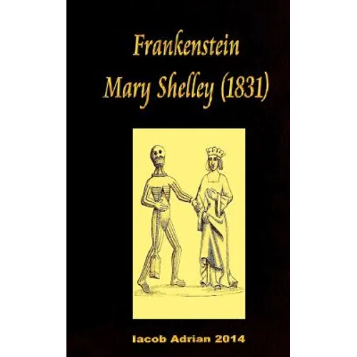 Frankenstein Mary Shelley (1831) - Paperback