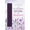 The Go-Anywhere KJV Bible for Young Women [Plum Patch] - Imitation Leather