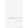 Debating Rights Inflation in Canada: A Sociology of Human Rights - Paperback