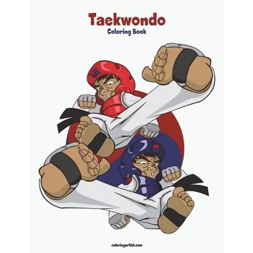 Taekwondo Coloring Book 1 - Paperback