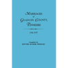 Marriages of Grainger County, Tennessee, 1796-1837 - Paperback