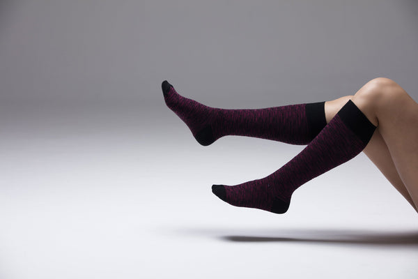 Grizzled Knee High Socks Set