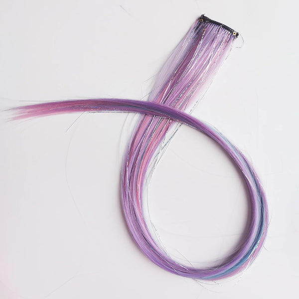 Unicorn Clip in Colored Hair Extensions
