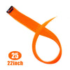 22 Inch Synthetic Colored Highlight Hair Extensions