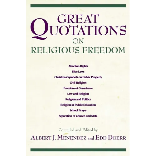 Great Quotations on Religious Freedom - Paperback