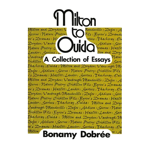 Milton to Ouida - Paperback
