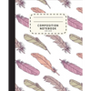 Composition Notebook: Feather Boho Style Notebook - Wide Ruled Composition Notebook For Girls - Notebook For Kids - Paperback
