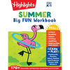 Summer Big Fun Workbook Bridging Grades K & 1: First Grade Prep Workbook, Kindergarten to 1st Grade Summer Learning with Letters, Reading, Writing, Ma - Paperback