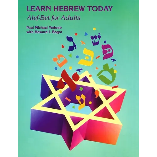 Learn Hebrew Today: Alef-Bet for Adults - Paperback