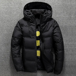 Buy black Hooded Down Coats