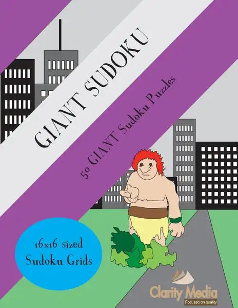 Giant Sudoku 16x16: 50 Giant 16x16 Sudoku puzzles - Paperback