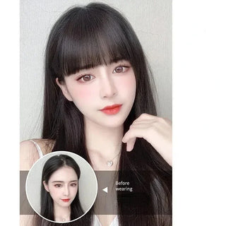 Fake Air Bangs