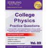 Sterling Test Prep College Physics Practice Questions: Vol. 2, High Yield College Physics Questions with Detailed Explanations - Paperback