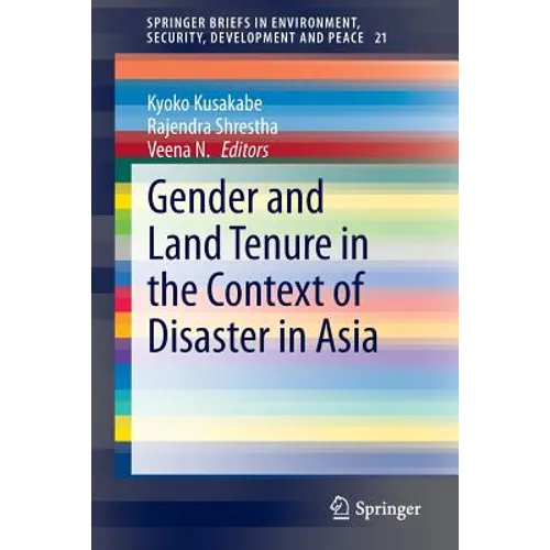 Gender and Land Tenure in the Context of Disaster in Asia - Paperback