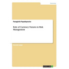 Role of Currency Futures in Risk Management - Paperback