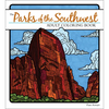 The Parks of the Southwest Adult Coloring Book - Paperback