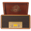 Victor Monument 8-in-1 Wood Music Center Mahogany - Refurbished