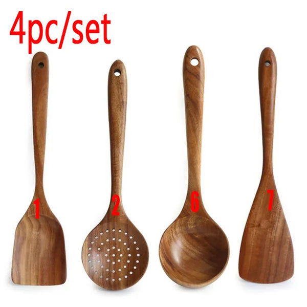 Natural Wood Tableware