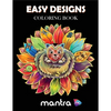 Easy Designs Coloring Book: Coloring Book for Adults: Beautiful Designs for Stress Relief, Creativity, and Relaxation - Paperback