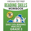 VIRGINIA TEST PREP Reading Skills Workbook Daily SOL Reading Practice Grade 3: Preparation for the SOL Reading Tests - Paperback