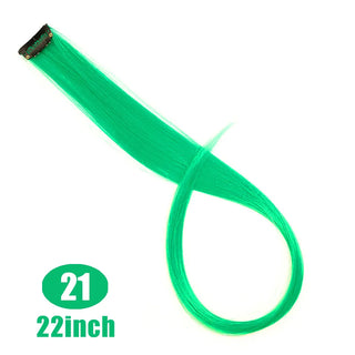 Buy 21 22 Inch Synthetic Colored Highlight Hair Extensions