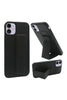 For iPHONE 12 MINI 5.4 FOLDABLE MAGNETIC KICKSTAND VEGAN CASE COVER