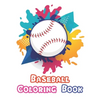 Baseball Coloring Book: A Coloring and Activity Book for Boys and Girls ( Teams - Players - Logos and More ) - Paperback