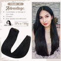 Clip in Hair Extensions Human Hair 3Pcs Remy Hair 50g