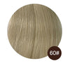Women Toupee With Bangs Breathable 100% Real Human Hairpiece Blonde Color Wigs