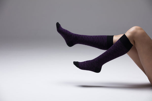 Grizzled Knee High Socks Set
