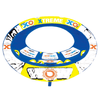 WOW Watersports Xtreme Inflatable Towable Ride-in-Oval for 1 to 3 Persons
