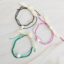 Genuine Pearl Color Dream Bracelet Set of 2