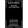 A Tryal of Witches: Proceedings From the Witch Trials - Paperback