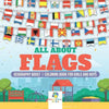 All About Flags Geography Boost Coloring Book for Girls and Boys - Paperback