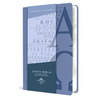 Biblia Rvr 1960 Letra Grande Tamaño Manual, Símil Piel Azul Celeste Con Nombres de Dios / Spanish Bible Rvr 1960 Handy Size Large Print Leathersoft So - Bonded Leather