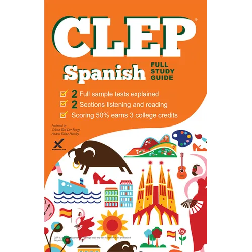 CLEP Spanish 2017 - Paperback