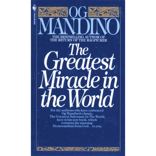 The Greatest Miracle in the World - Mass Market Paperbound
