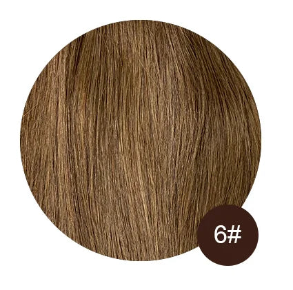 Women Toupee With Bangs Breathable 100% Real Human Hairpiece Blonde Color Wigs