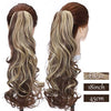 Synthetic Long Wavy Fake Ponytail Extension
