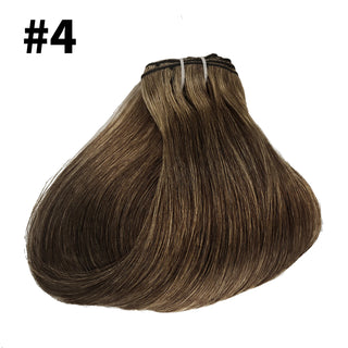 Buy 4 Clip in Hair Extensions 120g 8pcs 100% Human Hair
