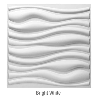 Buy i-bright-white Non-Self-Adhesive 3D Wall Sticker