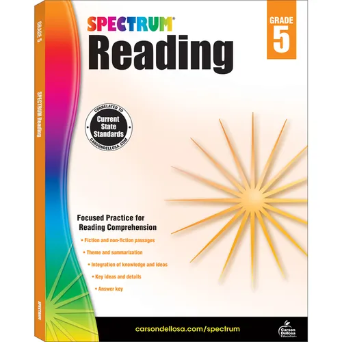 Spectrum Reading Workbook, Grade 5: Volume 24 - Paperback