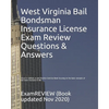West Virginia Bail Bondsman Insurance License Exam Review Questions & Answers 2016/17 Edition: A Self-Practice Exercise Book focusing on the basic con - Paperback