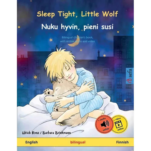 Sleep Tight, Little Wolf - Nuku hyvin, pieni susi (English - Finnish) - Paperback