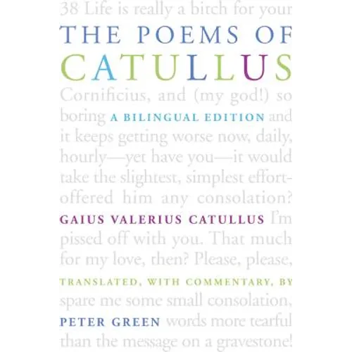 The Poems of Catullus: A Bilingual Edition - Hardcover