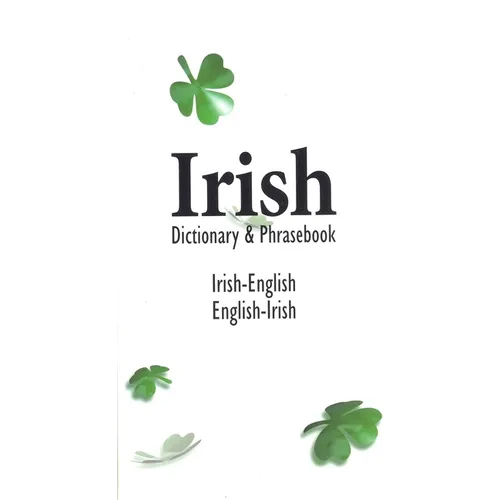 Irish-English English-Irish Dictionary & Phrasebook - Paperback