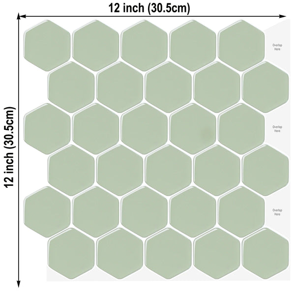 Strong Adhesive Subway Tiles Vinyl Wallpaper Peel and Stick